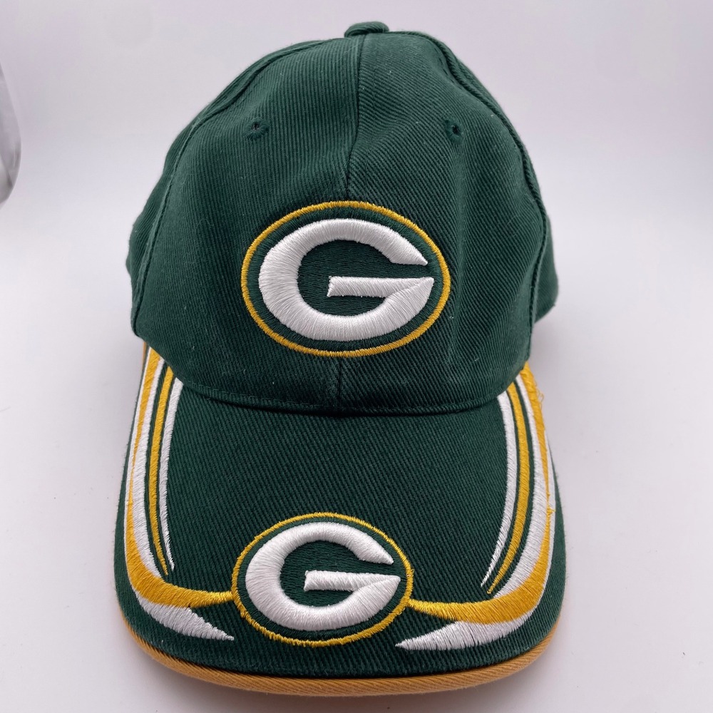 Annco Green Bay Packers Hat NFL‎ Baseball Cap Embroidered Adjustable